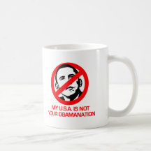 Anti-Obama - Not your Obamanation Mugs