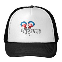 Anti-Obama - Suckers Trucker Hats