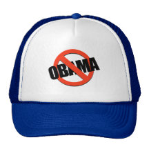 ANTI-OBAMA T-shirt Mesh Hat