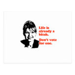 ANTI-PALIN / Life is already a bitch Postcards