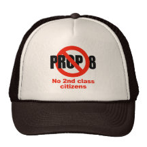 ANTI PROP 8 - No 2nd class Hat