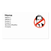 Anti Romney White.png Business Cards