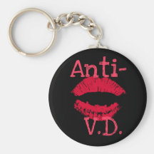 Anti-Valentines Day Key Chain