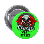 ANTI WALL STREET  BUTTON