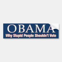 AntiObama Bumper Sticker