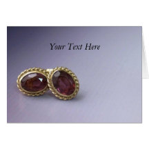 Antique Amethyst Card