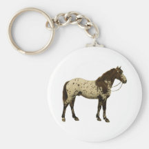 Antique Horses - Appaloosa Keychains