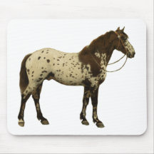 Antique Horses - Appaloosa Mousemats
