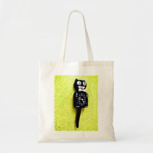 Antique kit Cat Clock Bag