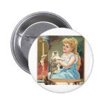 antique kitten pinback buttons