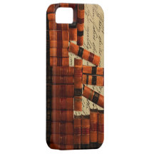 Antique Leather Books iPhone 5 Cases