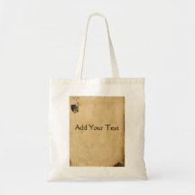 Antique Parchment and Telephone Compass Camera Canvas Bags