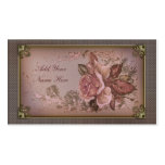 Antique Rose (new pink edition) Business Card Templates
