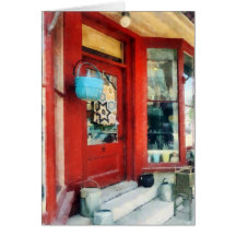 Antique Shop Waterbury VT Greeting Cards