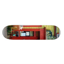 Antique Shop With Two Chairs Skate Board