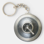 Antique Steam Engine Switch Keychain