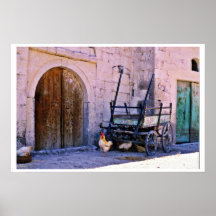Antique Wagon, Goreme, Cappadocia Posters