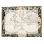 Antique World Map by Nicolao Visscher, circa 1690