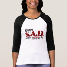 antivalentine S.A.D. T-shirt