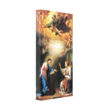 Anton Raphael Mengs - Annunciation Canvas Print