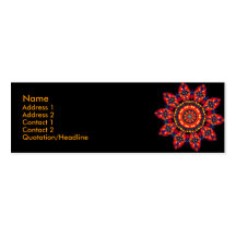 Apache Star Profile Cards Business Cards