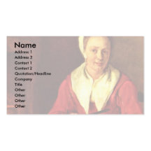 Apfelelschälerin By Metsu Gabriel Business Card Templates