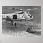 Apollo 17 Splashdown and Recovery Print