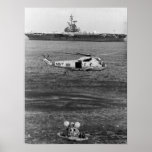 Apollo 17 Splashdown & Recovery Posters