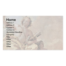Apollo And Diana By Tiepolo Giovanni Domenico Business Card Template