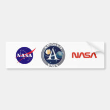 Apollo Program Logo Bumper Stickers