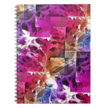 Apophysis Fractal Art - spider web Notebook
