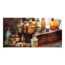 Apothecary - Chemical Ingredients Customised Photo Card