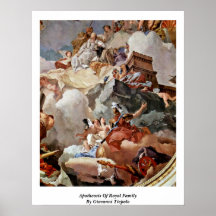 Apotheosis Of Royal Family By Giovanni Tiepolo Posters