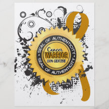 Appendix Cancer Warrior 23 Full Colour Flyer