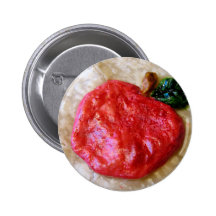 Apple Baked Pinback Button