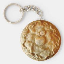 Apple Blossom Pie Key Chain