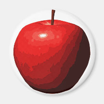 Apple Fridge Magnets