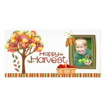 Apple Picking Photo card