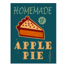 Apple Pie Postcard