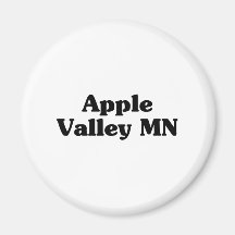 Apple Valley Classic t shirts Fridge Magnets