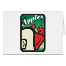 Apples Greeting Cards