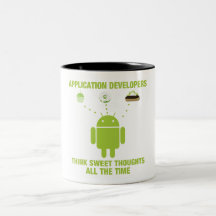 Application Developers Think Sweet Thoughts All Coffee Mugs