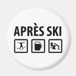 apres ski refrigerator magnets