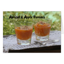 Apricot & Apple Verrines Cards