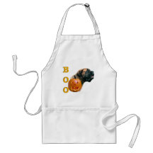 Apricot Mastiff Boo Apron