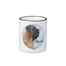 Apricot Mastiff Portrait Mug