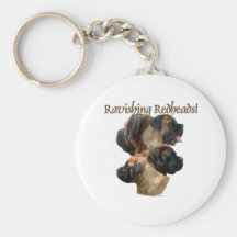 Apricot Mastiff Redheads keychain