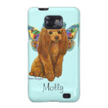 Apricot Red Poodle Puppy Fairy Galaxy SII Covers