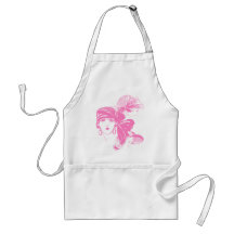 Apron Pink Lady Ladies cocktails Gift Bar Aprons