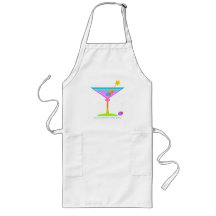 Apron - Rainbow Martini